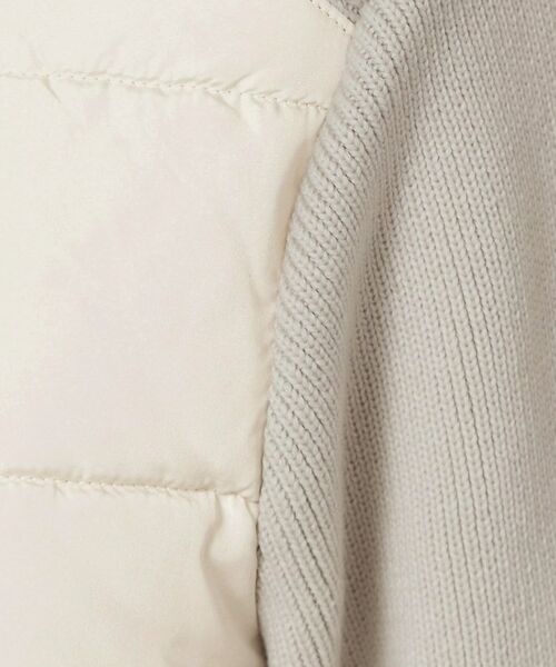 SunaUna / スーナウーナ ノーカラージャケット | 【中綿／キルト】ノーカラーブルゾン | 詳細9