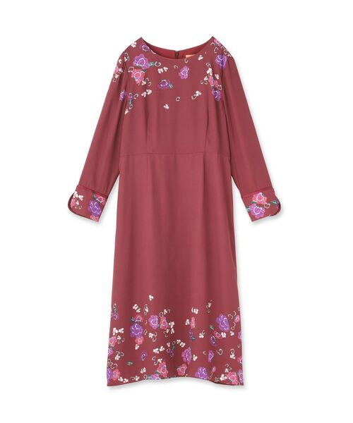 SunaUna / スーナウーナ ミニ丈・ひざ丈ワンピース | 【co creation and yours／SS～L】花柄パネルワンピース | 詳細1