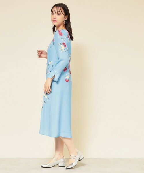 SunaUna / スーナウーナ ミニ丈・ひざ丈ワンピース | 【co creation and yours／SS～L】花柄パネルワンピース | 詳細10