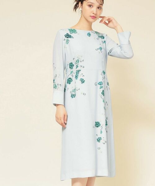 SunaUna / スーナウーナ ミニ丈・ひざ丈ワンピース | 【co creation and yours／SS～L】花柄パネルワンピース | 詳細20