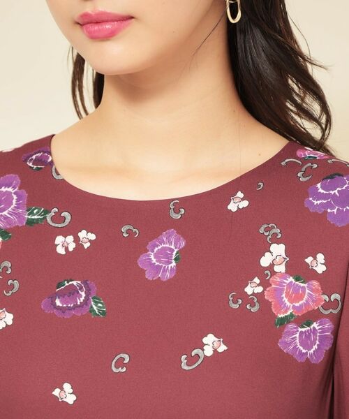SunaUna / スーナウーナ ミニ丈・ひざ丈ワンピース | 【co creation and yours／SS～L】花柄パネルワンピース | 詳細29