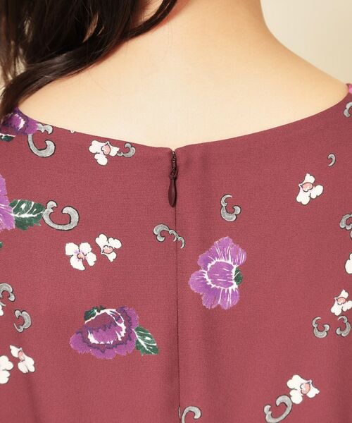 SunaUna / スーナウーナ ミニ丈・ひざ丈ワンピース | 【co creation and yours／SS～L】花柄パネルワンピース | 詳細30