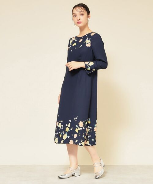 SunaUna / スーナウーナ ミニ丈・ひざ丈ワンピース | 【co creation and yours／SS～L】花柄パネルワンピース | 詳細6