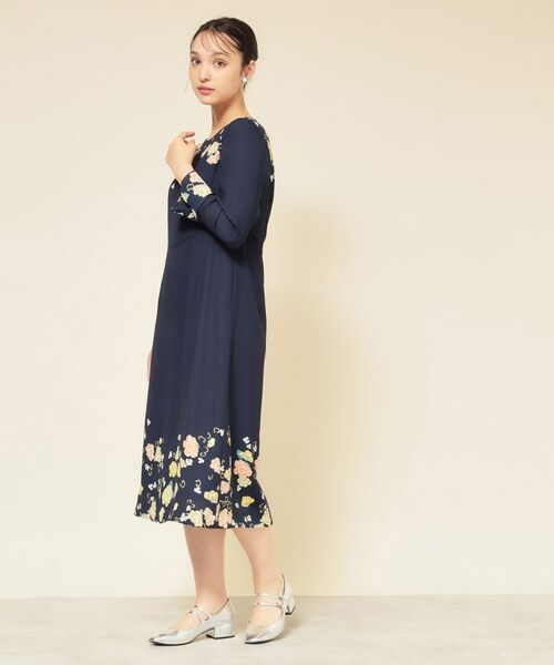 SunaUna / スーナウーナ ミニ丈・ひざ丈ワンピース | 【co creation and yours／SS～L】花柄パネルワンピース | 詳細7