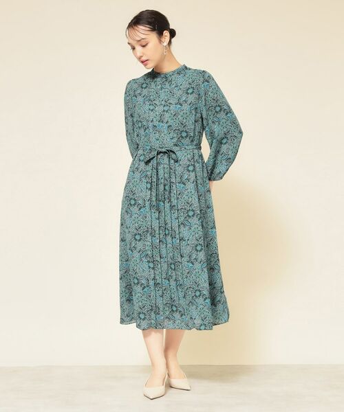 SunaUna / スーナウーナ ミニ丈・ひざ丈ワンピース | 【co creation and yours/SS~L】レースプリーツワンピース | 詳細14