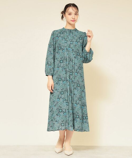 SunaUna / スーナウーナ ミニ丈・ひざ丈ワンピース | 【co creation and yours/SS~L】レースプリーツワンピース | 詳細2