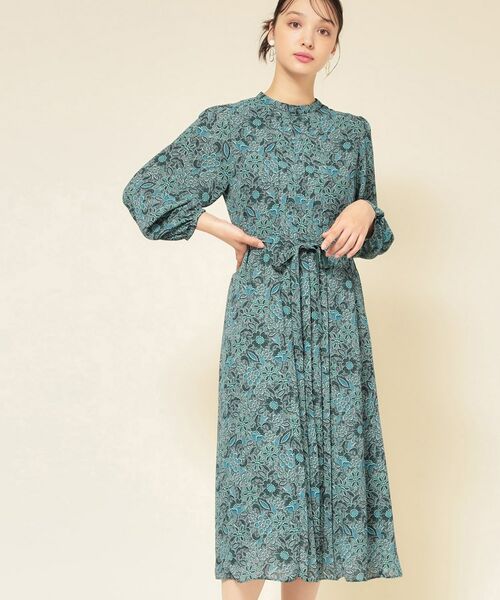 SunaUna / スーナウーナ ミニ丈・ひざ丈ワンピース | 【co creation and yours/SS~L】レースプリーツワンピース | 詳細8