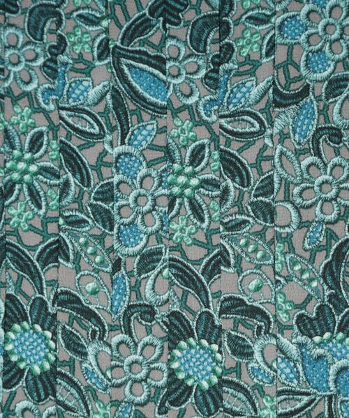 SunaUna / スーナウーナ ミニ丈・ひざ丈ワンピース | 【co creation and yours/SS~L】レースプリーツワンピース | 詳細9