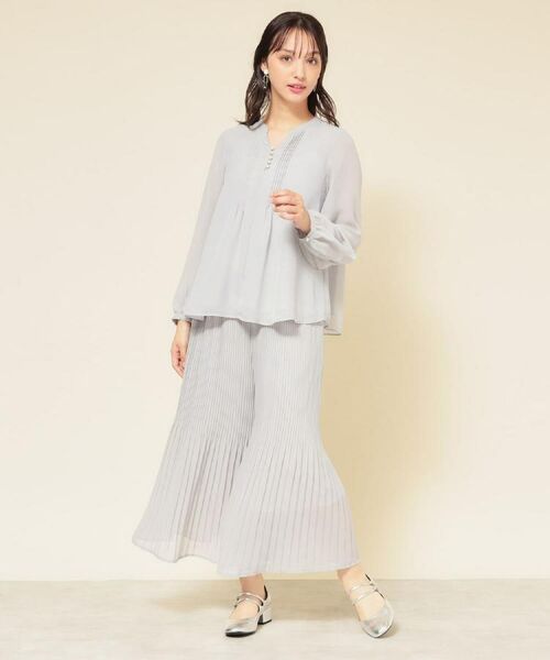 SunaUna / スーナウーナ パンツ | 【大人気/セットアップ可】プリーツパンツ | 詳細3