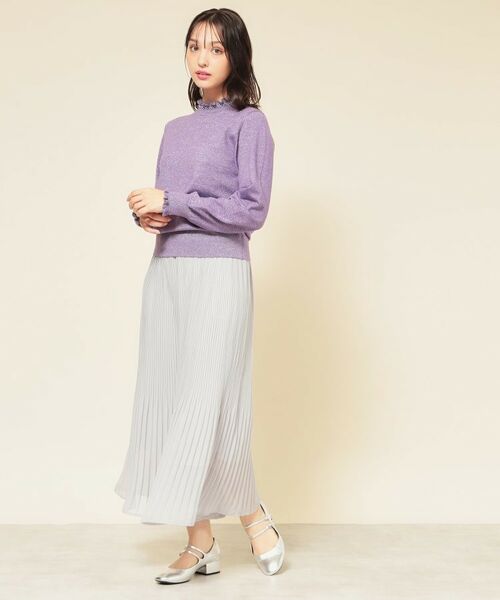 SunaUna / スーナウーナ パンツ | 【大人気/セットアップ可】プリーツパンツ | 詳細4