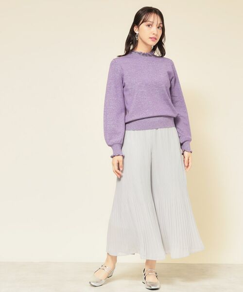 SunaUna / スーナウーナ パンツ | 【大人気/セットアップ可】プリーツパンツ | 詳細9