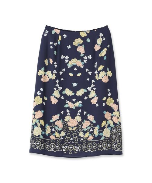 SunaUna / スーナウーナ スカート | 【co creation and yours/SS~L】オリエンタル柄パネルスカート | 詳細1