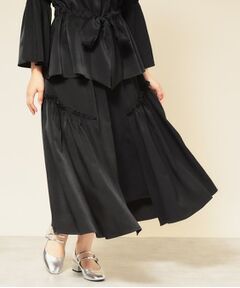 SunaUna / スーナウーナ ロング・マキシ丈スカート | 【COLLECTION LINE】アシメフレアスカート