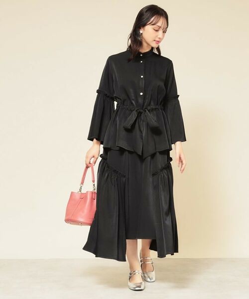 SunaUna / スーナウーナ ロング・マキシ丈スカート | 【COLLECTION LINE】アシメフレアスカート | 詳細3