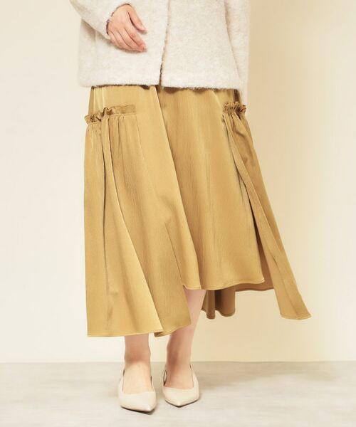 SunaUna / スーナウーナ ロング・マキシ丈スカート | 【COLLECTION LINE】アシメフレアスカート | 詳細5