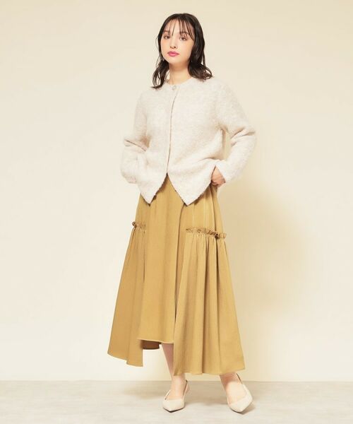 SunaUna / スーナウーナ ロング・マキシ丈スカート | 【COLLECTION LINE】アシメフレアスカート | 詳細7