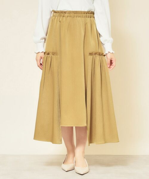 SunaUna / スーナウーナ ロング・マキシ丈スカート | 【COLLECTION LINE】アシメフレアスカート | 詳細9