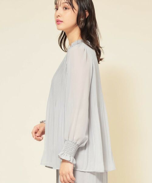 SunaUna / スーナウーナ シャツ・ブラウス | 【プリーツ／セットアップ可】チュニックブラウス | 詳細11