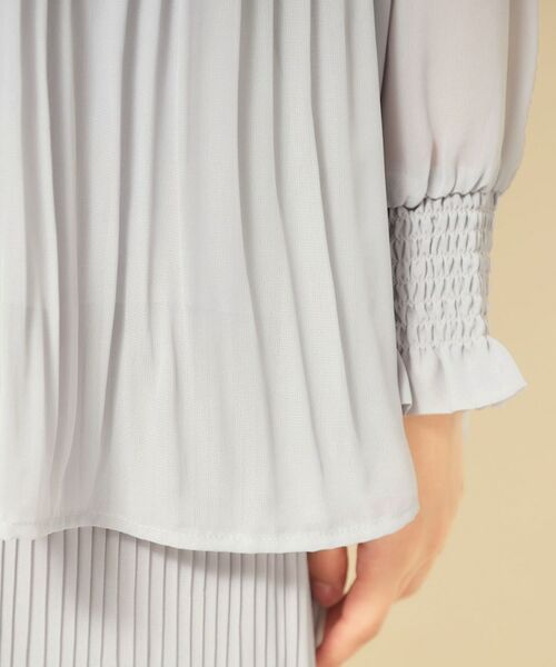 SunaUna / スーナウーナ シャツ・ブラウス | 【プリーツ／セットアップ可】チュニックブラウス | 詳細16