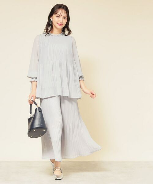 SunaUna / スーナウーナ シャツ・ブラウス | 【プリーツ／セットアップ可】チュニックブラウス | 詳細2