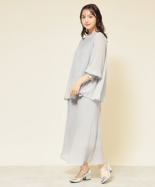 SunaUna / スーナウーナ シャツ・ブラウス | 【プリーツ／セットアップ可】チュニックブラウス | 詳細3