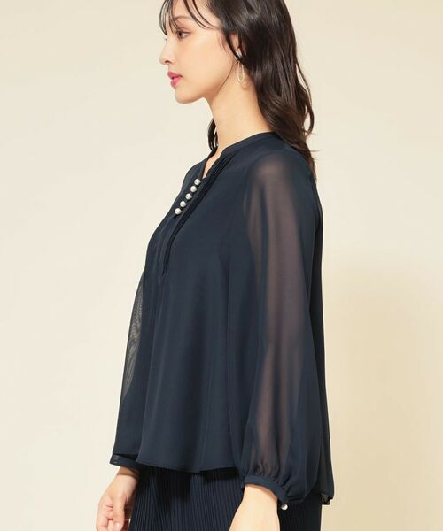 SunaUna / スーナウーナ シャツ・ブラウス | 【ピンタック／セットアップ可】シフォンブラウス | 詳細11