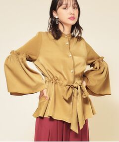 SunaUna / スーナウーナ シャツ・ブラウス | 【COLLECTION LINE】フレアスリーブブラウス