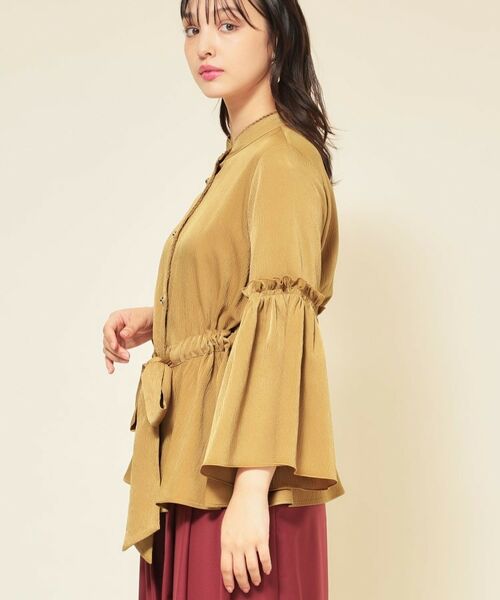 SunaUna / スーナウーナ シャツ・ブラウス | 【COLLECTION LINE】フレアスリーブブラウス | 詳細10