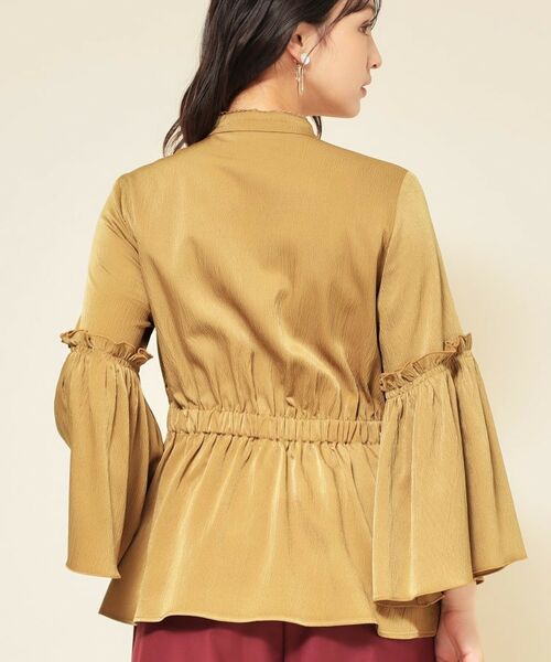 SunaUna / スーナウーナ シャツ・ブラウス | 【COLLECTION LINE】フレアスリーブブラウス | 詳細11