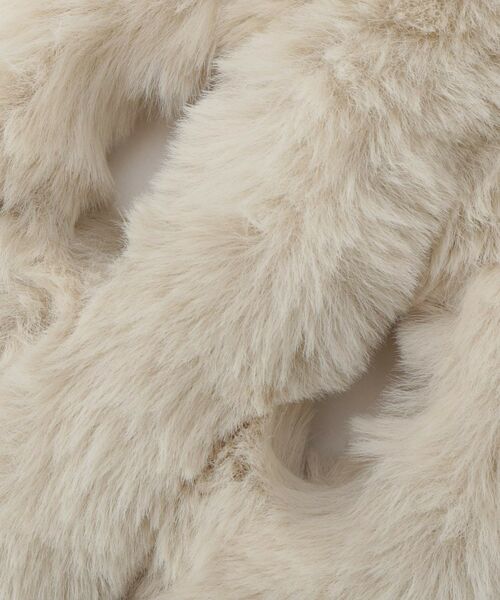 SunaUna / スーナウーナ マフラー・ショール・スヌード・ストール | 【顔周り華やか！ ファーティペット】 | 詳細3