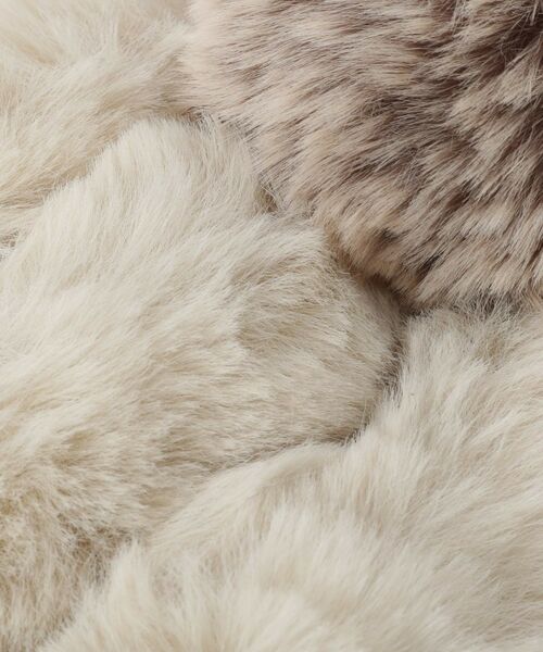 SunaUna / スーナウーナ マフラー・ショール・スヌード・ストール | 【顔周り華やか！ ファーティペット】 | 詳細4