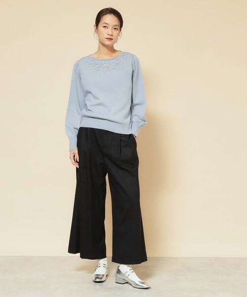 SunaUna / スーナウーナ ニット・セーター | 【SS~Lサイズ展開/クラフトニット】 | 詳細12