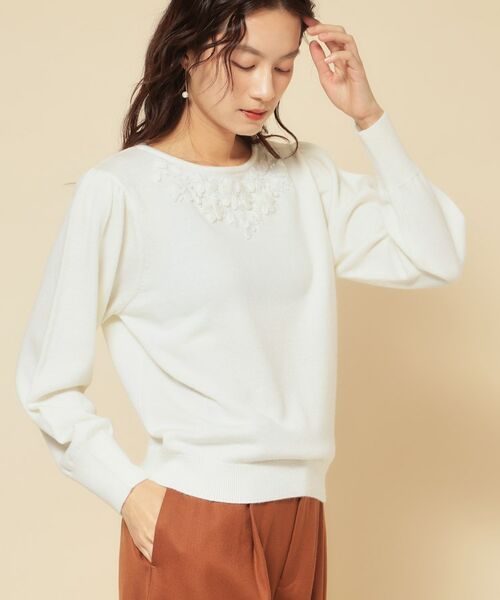 SunaUna / スーナウーナ ニット・セーター | 【SS~Lサイズ展開/クラフトニット】 | 詳細3