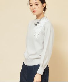 SunaUna / スーナウーナ ニット・セーター | 【冬にも活躍！ケミカルレースニット】