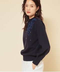 SunaUna / スーナウーナ ニット・セーター | 【冬にも活躍！ケミカルレースニット】