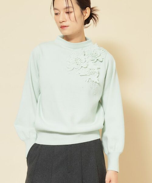 SunaUna / スーナウーナ ニット・セーター | 【冬にも活躍！ケミカルレースニット】 | 詳細18