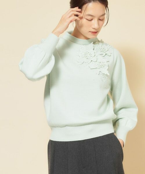 SunaUna / スーナウーナ ニット・セーター | 【冬にも活躍！ケミカルレースニット】 | 詳細19