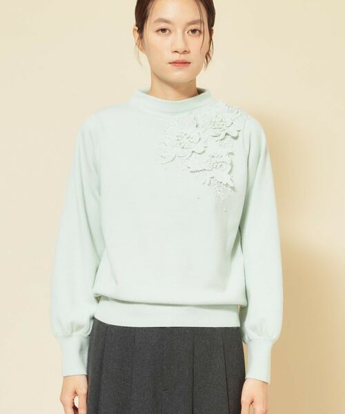 SunaUna / スーナウーナ ニット・セーター | 【冬にも活躍！ケミカルレースニット】 | 詳細21