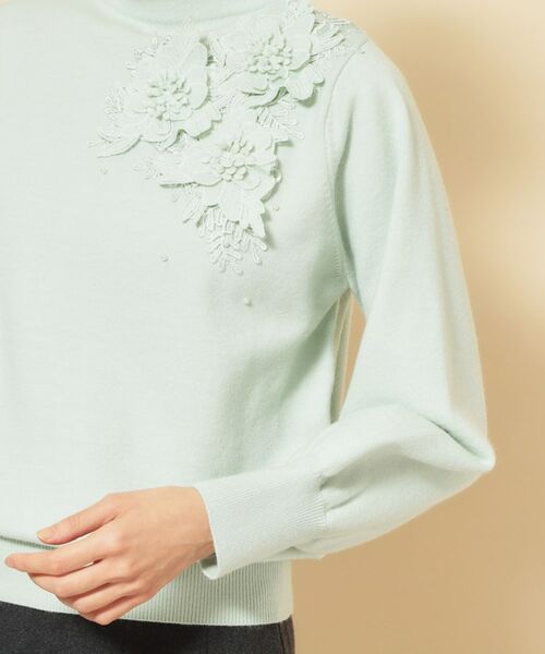 SunaUna / スーナウーナ ニット・セーター | 【冬にも活躍！ケミカルレースニット】 | 詳細25