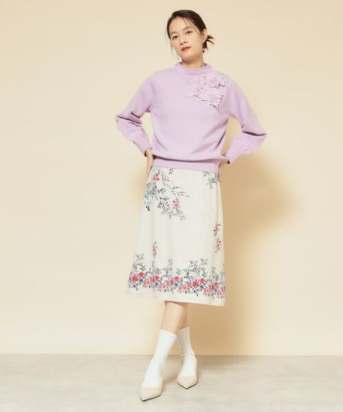 SunaUna / スーナウーナ ニット・セーター | 【冬にも活躍！ケミカルレースニット】 | 詳細3