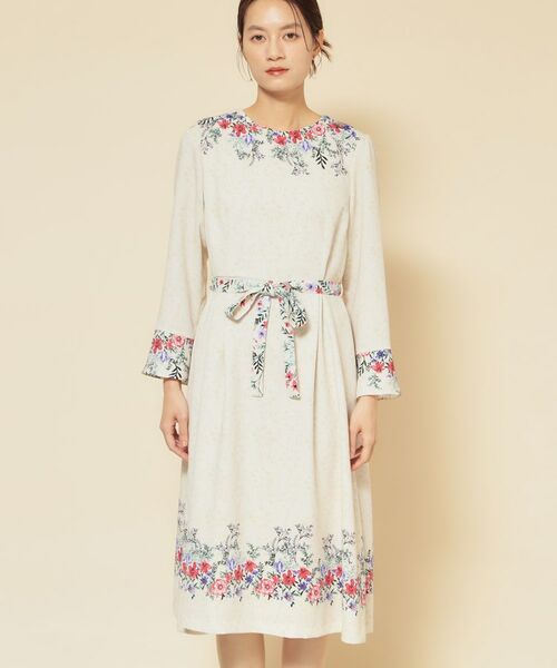 SunaUna / スーナウーナ ミニ丈・ひざ丈ワンピース | 【co creation and yours／SS～L】レースプリーツワンピース | 詳細25