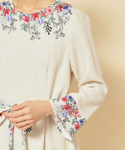 SunaUna / スーナウーナ ミニ丈・ひざ丈ワンピース | 【co creation and yours／SS～L】レースプリーツワンピース | 詳細30