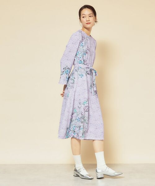 SunaUna / スーナウーナ ミニ丈・ひざ丈ワンピース | 【co creation and yours／SS～L】レースプリーツワンピース | 詳細7