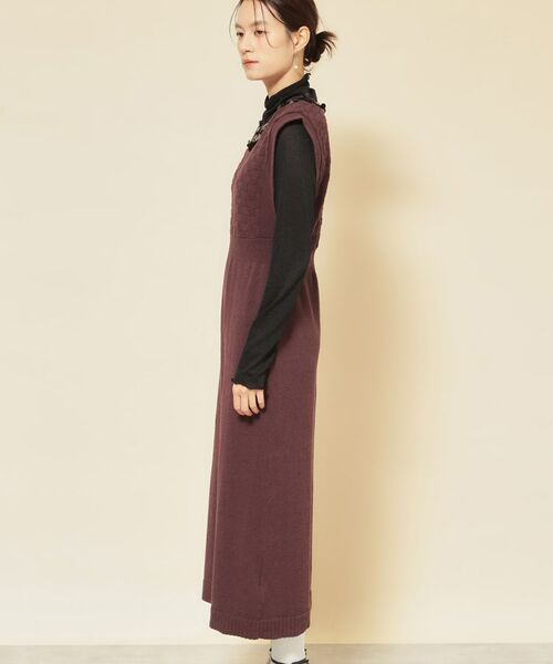 SunaUna / スーナウーナ ロング・マキシ丈ワンピース | 【COLLECTION LINE】スパンコールニットジャンドレ | 詳細11