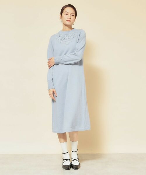 SunaUna / スーナウーナ ミニ丈・ひざ丈ワンピース | 【SS~Lサイズ展開/クラフトワンピース】 | 詳細11