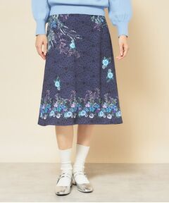 SunaUna / スーナウーナ スカート | 【co creation and yours／SS～L】オリエンタル柄パネルスカート