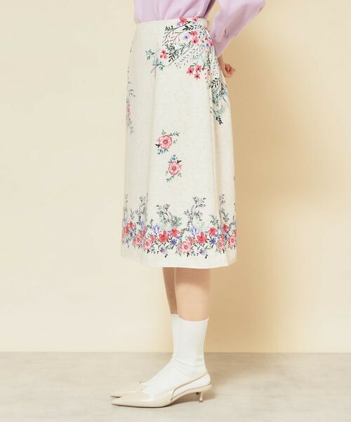 SunaUna / スーナウーナ スカート | 【co creation and yours/SS~L】オリエンタル柄パネルスカート | 詳細11