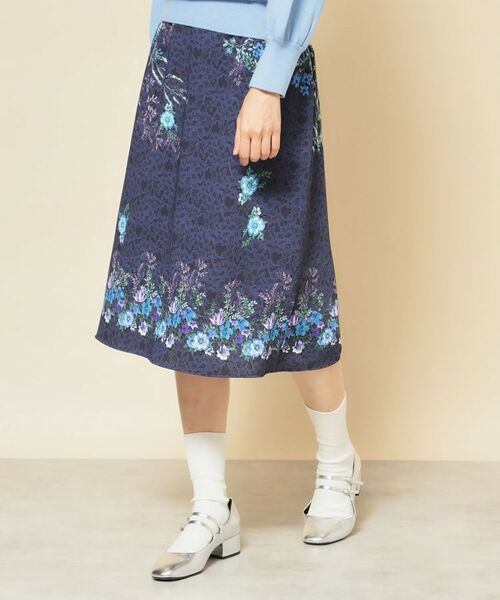 SunaUna / スーナウーナ スカート | 【co creation and yours/SS~L】オリエンタル柄パネルスカート | 詳細2