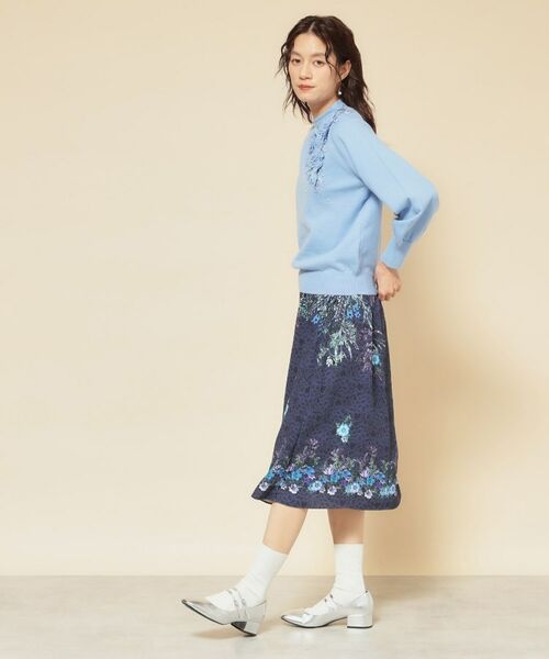 SunaUna / スーナウーナ スカート | 【co creation and yours/SS~L】オリエンタル柄パネルスカート | 詳細4