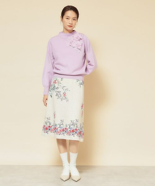 SunaUna / スーナウーナ スカート | 【co creation and yours/SS~L】オリエンタル柄パネルスカート | 詳細7